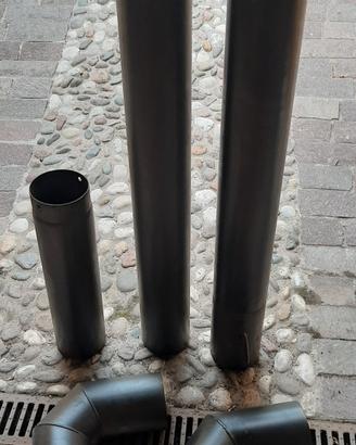 Stock tubi stufa pellet usati / diametro  120 mm.
