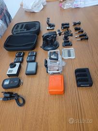 GoPro HERO 3+ BLACK/LCD/Smart Remote/4 Batterie