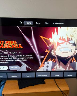Hisense 50” UHD 4K smart tv