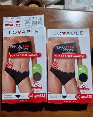 Mutande mestruali Tg.XS nuove