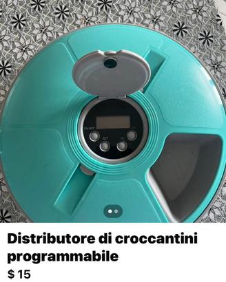 Distributore per croccantini