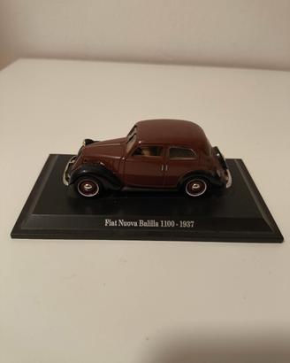 Modellino auto Fiat Nuova Balilla 1100 anno 1937