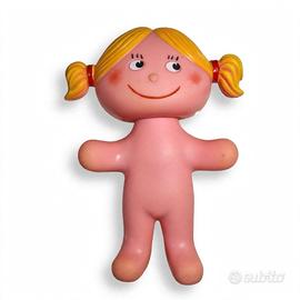 Ledraplastic Bambola gomma vinile vintage