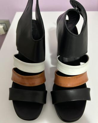 Sandali donna in pelle numero 37