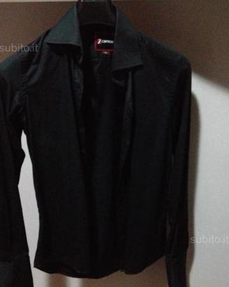 Camicia con polso per gemelli