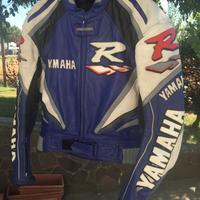 Tuta in pelle Yamaha