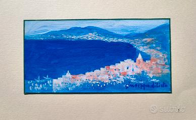 5 Dipinti Costiera Amalfitana-GIUSEPPE DI LIETO