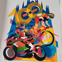 QUADRO OPERA GRAFICA ARTISTA NESPOLO UGO