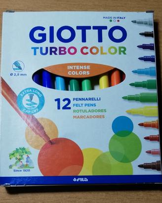 12 pennarelli Giotto turbo color 
