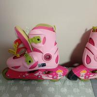 Pattini in linea per bambina