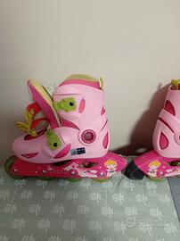 Pattini in linea per bambina