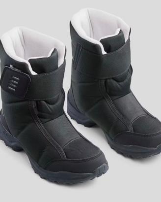 Doposci trekking bambino SH100 strap neri N.28-29