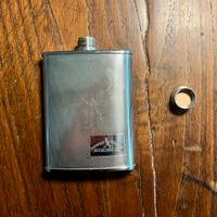 Fiaschetta anni 80 acciaio Jonnie Walker mai usata