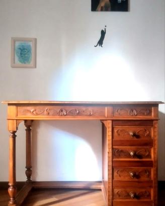 SCRIVANIA IN LEGNO