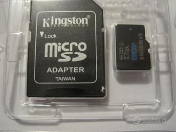 Micro SD HC Samsung 4 GB