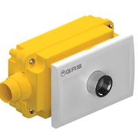 Scatola gas da incasso TECO mod RK raccordo 90°