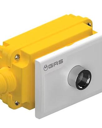 Scatola gas da incasso TECO mod RK raccordo 90°