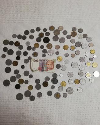 Lotto monete Lire Italiane Prezzo 1 Euro a Moneta 