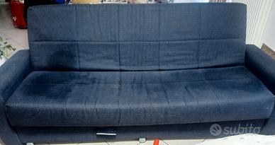 divano letto con cassettone