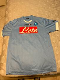 MAGLIA NAPOLI MACRON CON AUTOGRAFO LAVEZZI