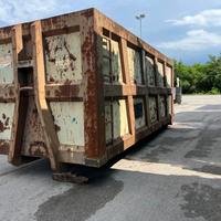 CONTAINER SCARRABILE USATO A CIELO APERTO