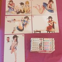 manga rent a girlfriend 1-7 più ltd edit card