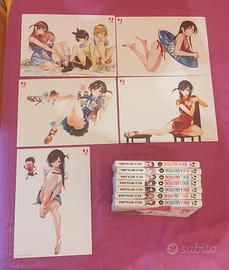 manga rent a girlfriend 1-7 più ltd edit card