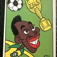 Pelé vignetta album Ok vip