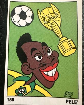 Pelé vignetta album Ok vip