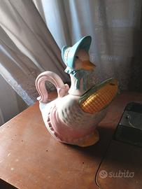 teiera in ceramica  forma di papera