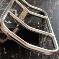 Portapacchi cromato Harley Davidson 
