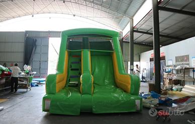 Scivolo Gonfiabile per bambini tema giungla PVC