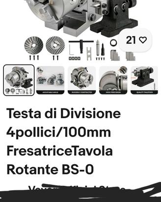 divisore vevor con contropunta
