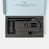 Miscelatore lavabo alto in ottone nero opaco