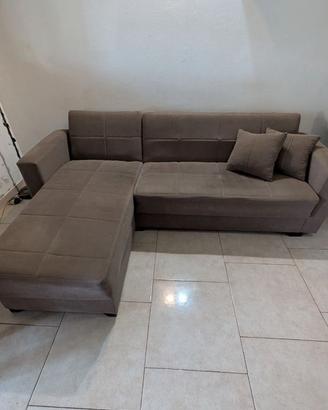 Divano letto con contenitore