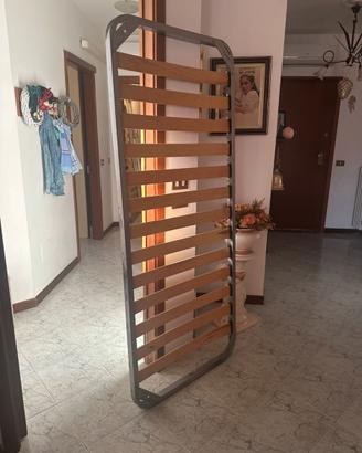 Reti singole a doghe in legno