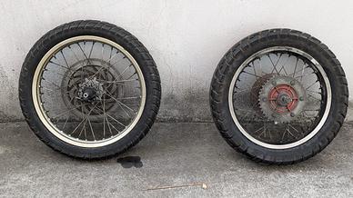 cerchi a raggi da 19 e 17