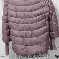 Piumino con cappuccio fango Tag. L