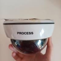 Telecamera, videocamera, finto allarme sicurezza 