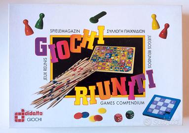 Scatola Giochi Riuniti Vintage – Didatto Giochi