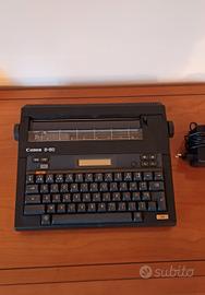 macchina da scrivere anni '80 Canon