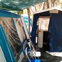 TENDA DA CAMPEGGIO E CUCININO PIÙ ACCESSORI