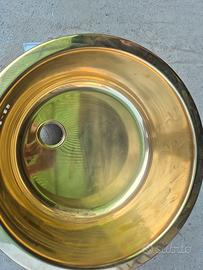 Vasche lavabo ottone