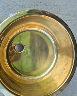 Vasche lavabo ottone
