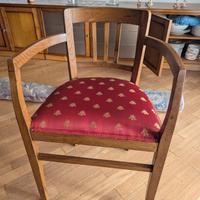 Sedie vintage anni 30 restaurate