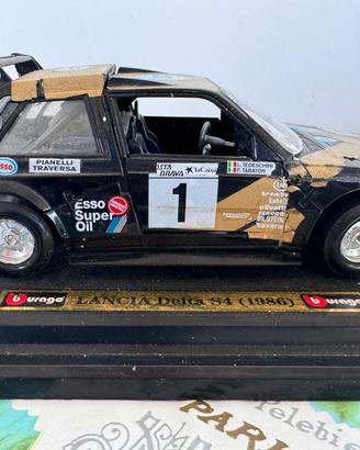 Modellino BBurago Lancia Delta S4 1986