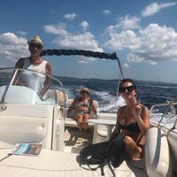 Barca open a motore usata