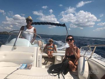 Barca open a motore usata