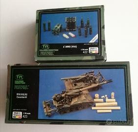 Verlinden 1/35 Conversion 423 & 422 x M110 Italeri