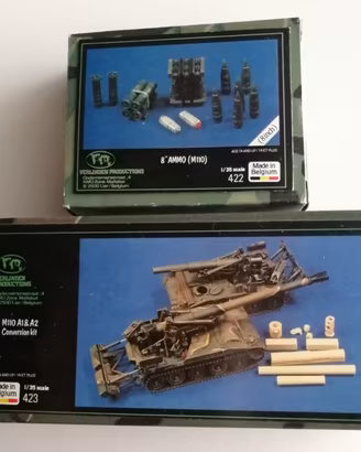 Verlinden 1/35 Conversion 423 & 422 x M110 Italeri